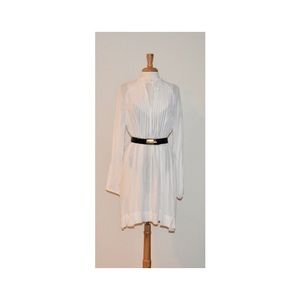 H&M Long Sleeve Sheer Dress